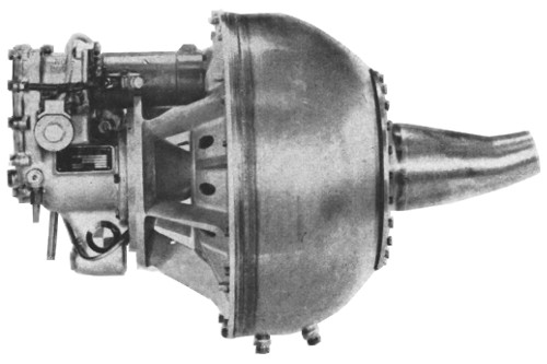 BMW 8025 turbojet engine