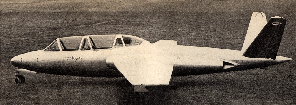 Prototype du Fouga CM170R Magister